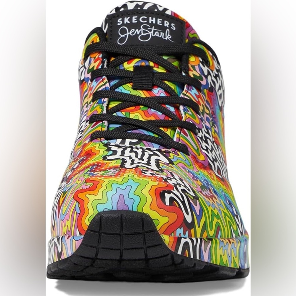 Jen Stark Skechers Uno Infinite Drip Shoes - Picture 3 of 9